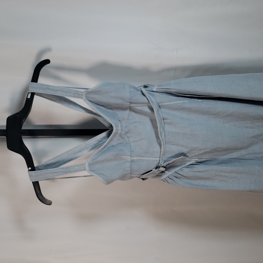 Free People Light Blue Merrick Midi Dress - SZ M - NWT - Picture 6 of 12